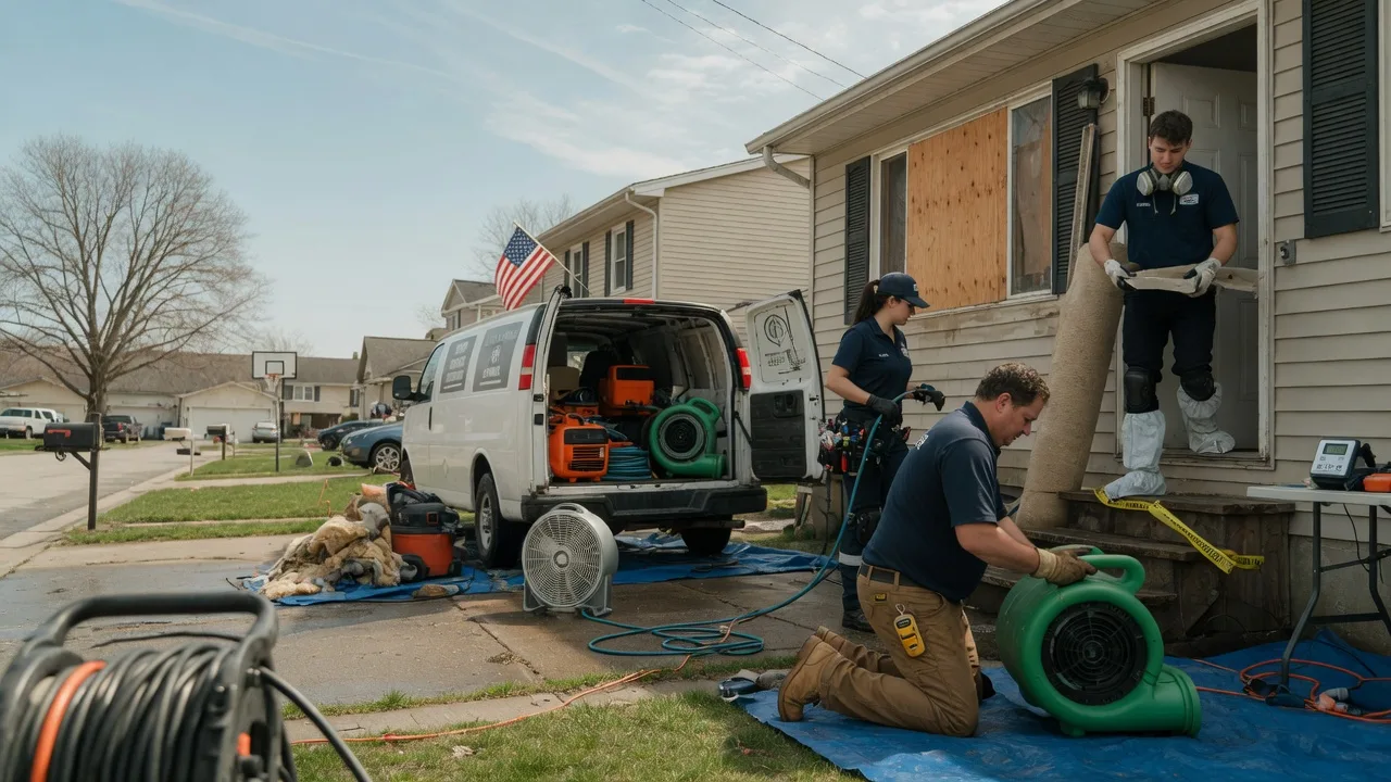 Water Damage Restoration in Twin Rocks, PA near me